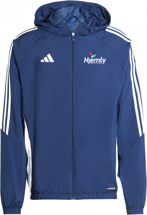Adidas - Hjemly Wind Breaker Jacket - Team Navy Blue & biały