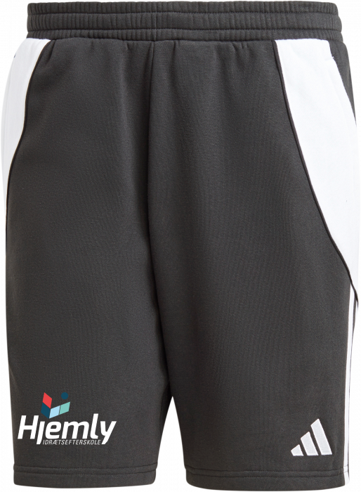 Adidas - Hjemly Sweat Shorts - Czarny & biały