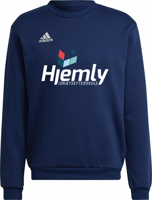 Adidas - Hjemly Sweatshirt - Navy blue 2 & biały