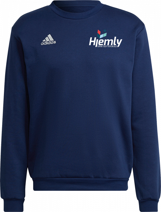 Adidas - Hjemly Sweatshirt - Navy blue 2 & biały