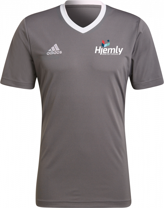 Adidas - Hjemly Trænings T-Shirt - Grey four & weiß