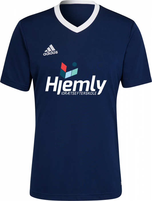 Adidas - Hjemly Trænings T-Shirt - Navy blue 2 & hvid
