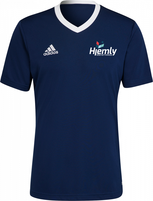 Adidas - Hjemly Trænings T-Shirt - Navy blue 2 & bianco