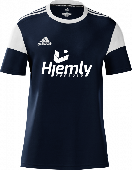 Adidas - Hjemly T-Shirt Fodbold - Bleu marine