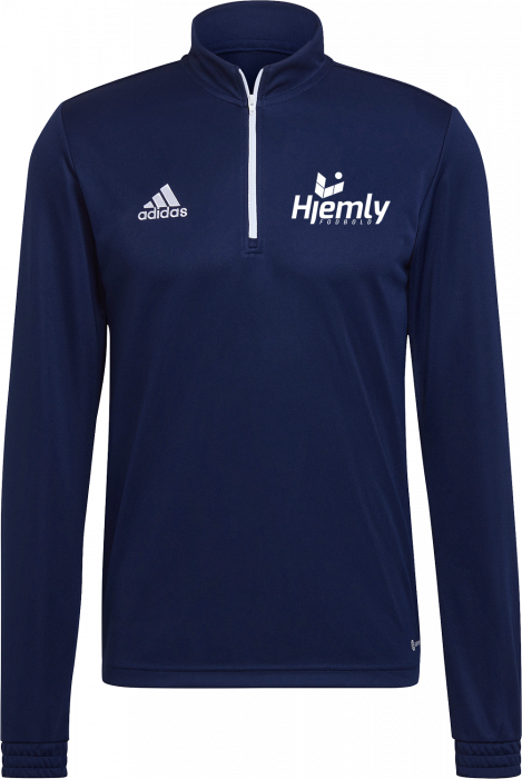 Adidas - Hjemly Football Half-Zip 24/25 - Navy blue 2 & blanco
