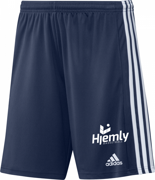 Adidas - Hjemly Basket Shorts - Navy blå & hvid