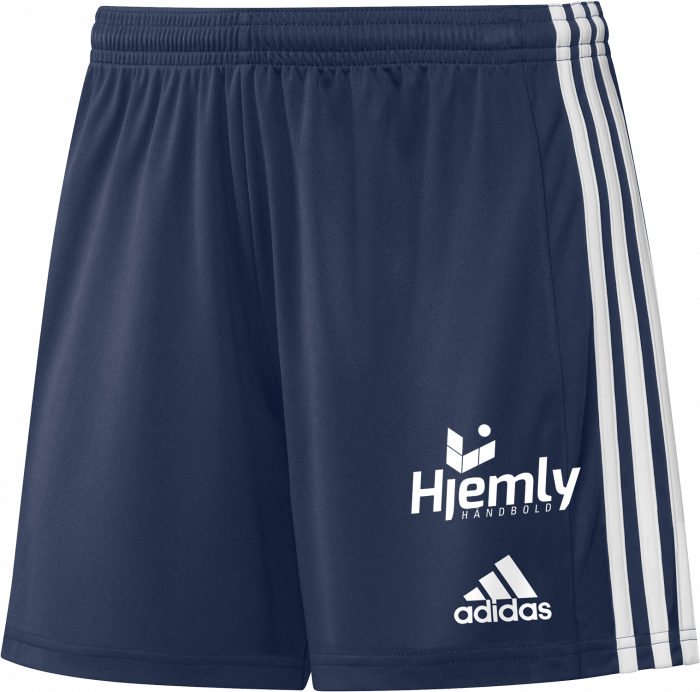 Adidas - Hjemly Shorts Håndbold Pige - Marineblauw & wit