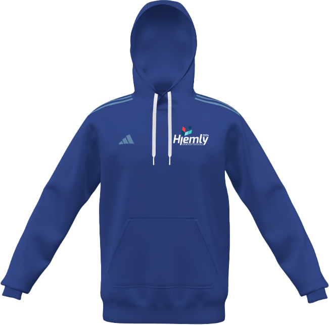 Adidas - Hjemly Årgangshoodie 23/24 (Lille Logo) - Blå
