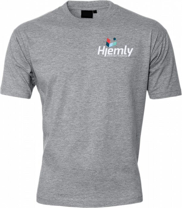 ID - Hjemly Bomulds T-Shirt - Grey Melange
