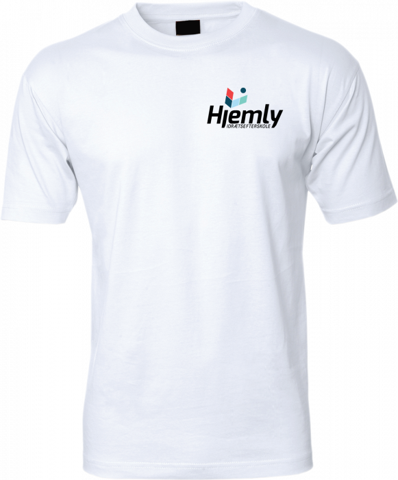 ID - Hjemly Bomulds T-Shirt - Wit