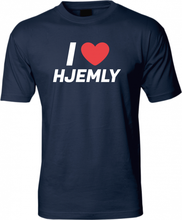ID - I Love Hjemly T-Shirt - Navy